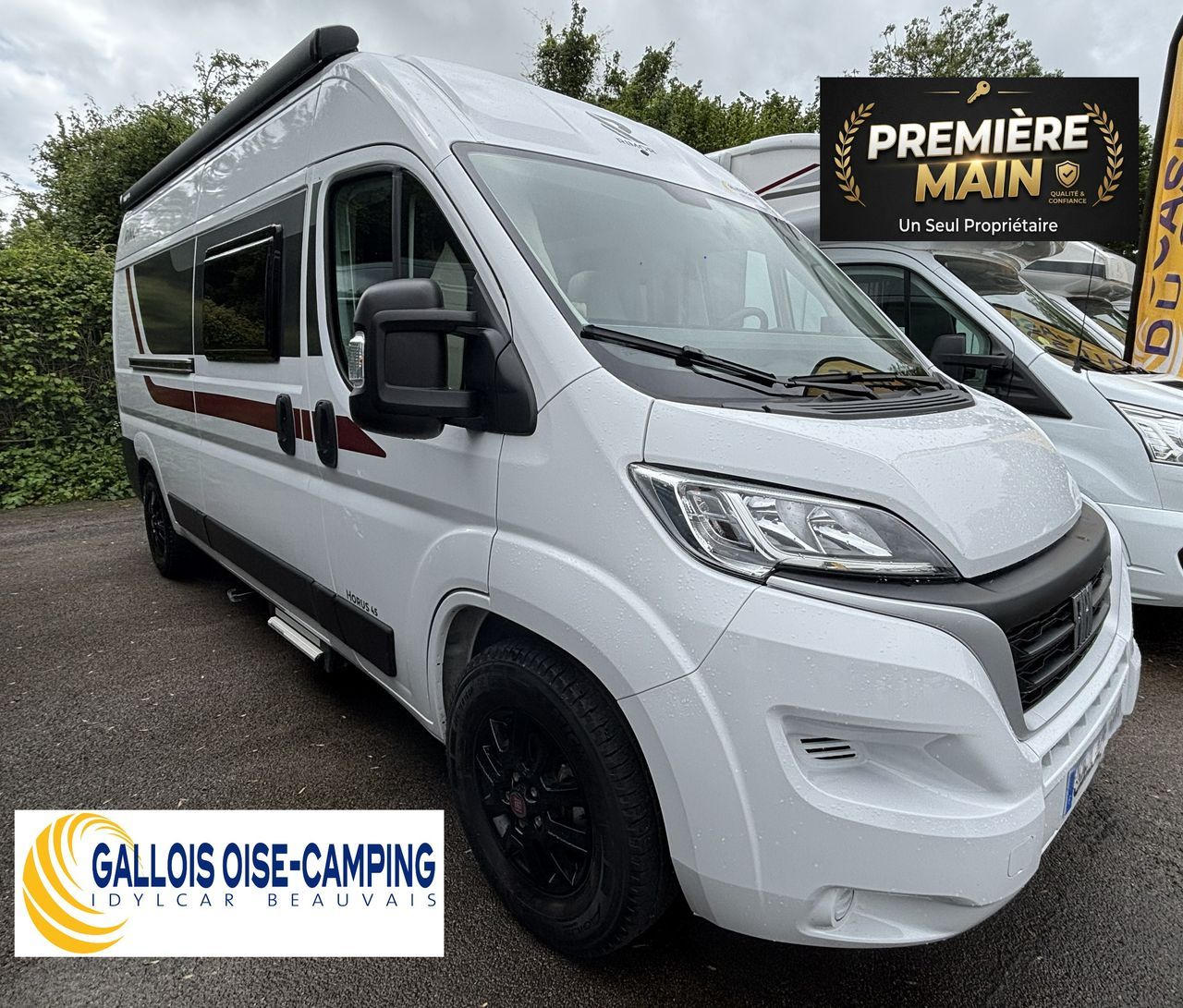 Camping-car RIMOR HORUS 45 - Lits superposés à l'arrière